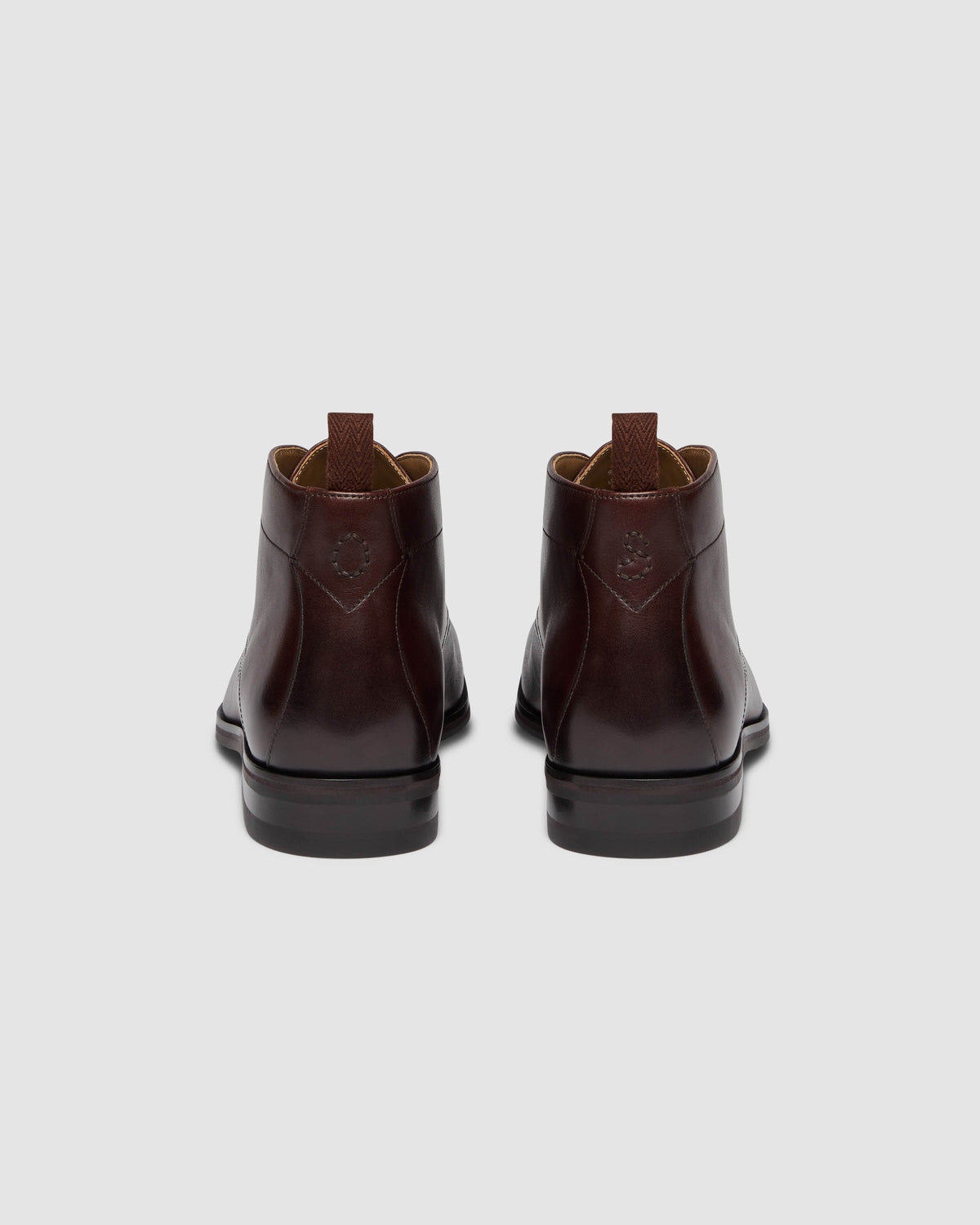 Oliver Sweeney Silverdale Leather Mens Chukka Boots - Dark Brown | CHO | Designer Mens Chukka Boots