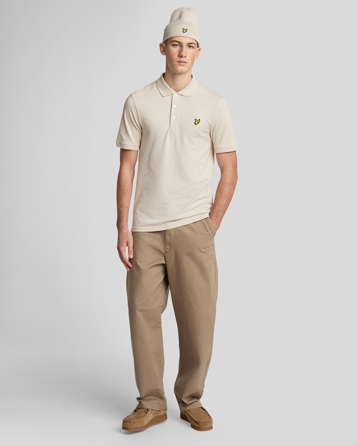 Lyle & Scott Plain Mens Polo Shirt - W870 Cove