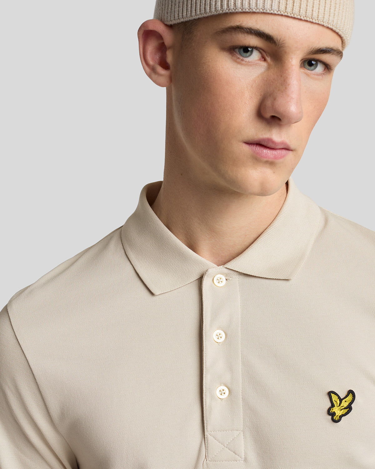 Lyle & Scott Plain Mens Polo Shirt - W870 Cove