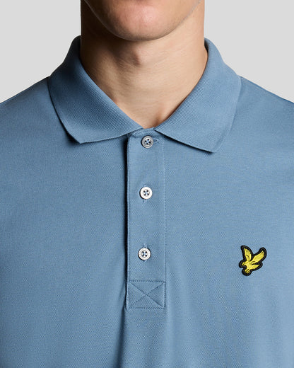 Lyle & Scott Plain Mens Polo Shirt SP400VOG - X861 Ocean Sky