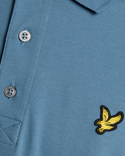 Lyle & Scott Plain Mens Polo Shirt SP400VOG - X861 Ocean Sky