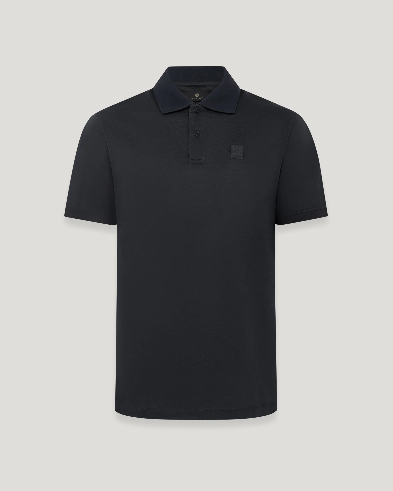 Belstaff Mens Steel Polo Shirt - Dark Ink | CHO | Designer Mens Short Sleeve Polo Shirts