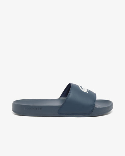 Lacoste Mens Serve Sliders - Navy/White 092