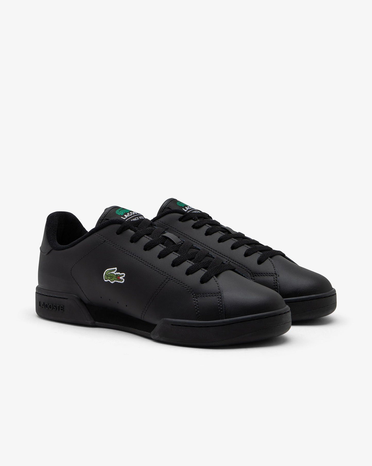 Lacoste Mens Carnaby Cup Sneakers - Black/Black 02H | CHO | Designer Mens Trainers