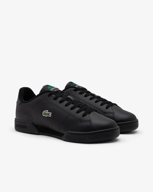 Lacoste Mens Carnaby Cup Sneakers - Black/Black 02H
