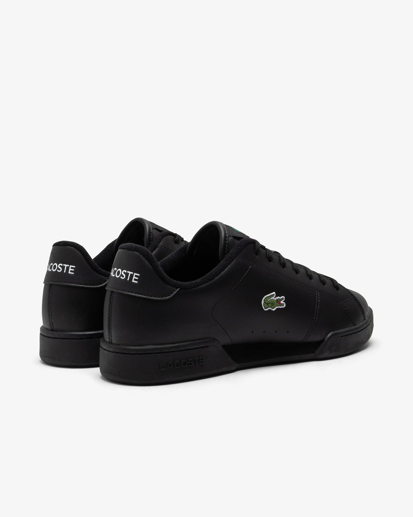 Lacoste Mens Carnaby Cup Sneakers - Black/Black 02H | CHO | Designer Mens Trainers