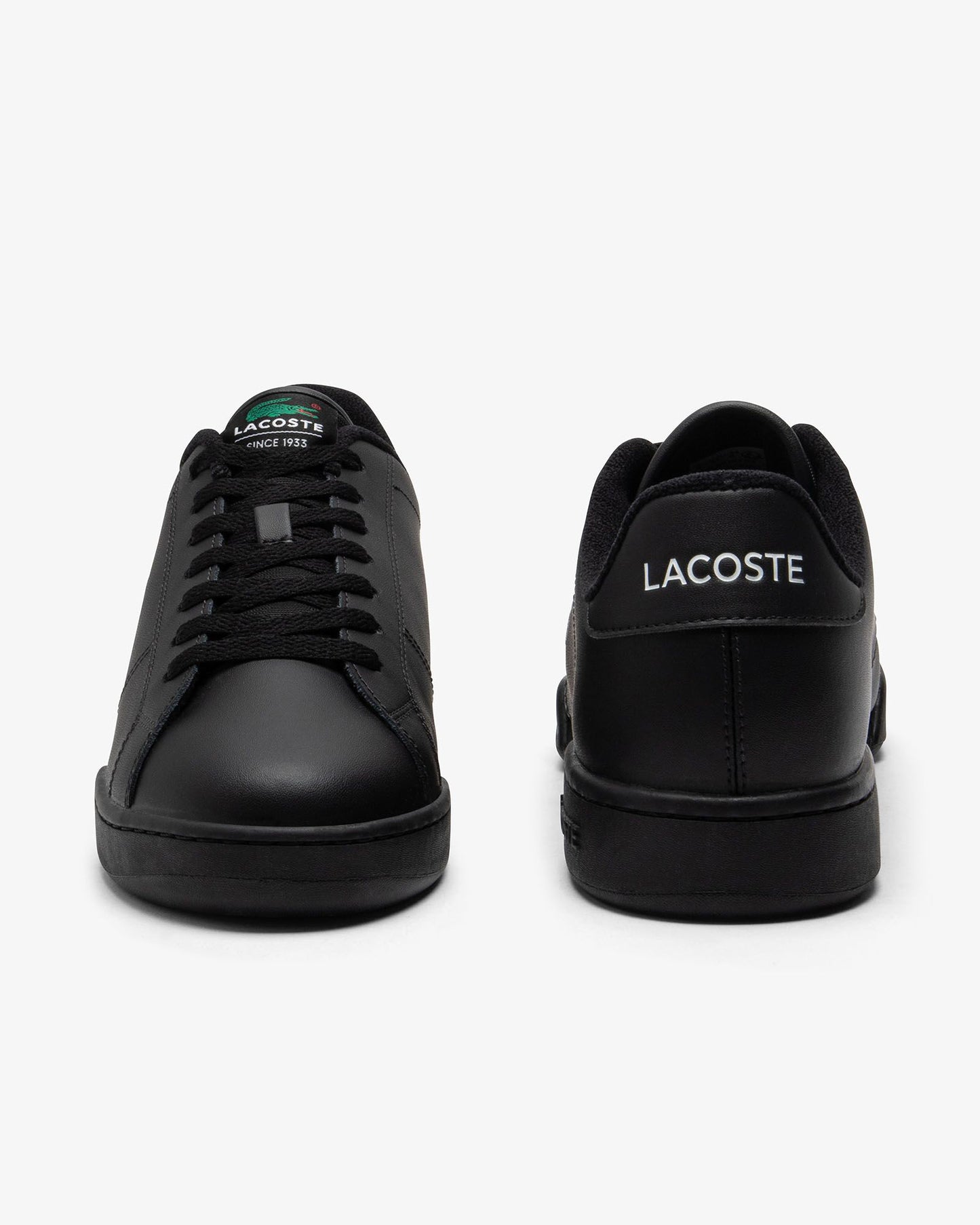 Lacoste Mens Carnaby Cup Sneakers - Black/Black 02H | CHO | Designer Mens Trainers