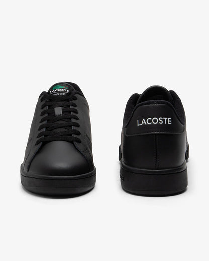 Lacoste Mens Carnaby Cup Sneakers - Black/Black 02H | CHO | Designer Mens Trainers