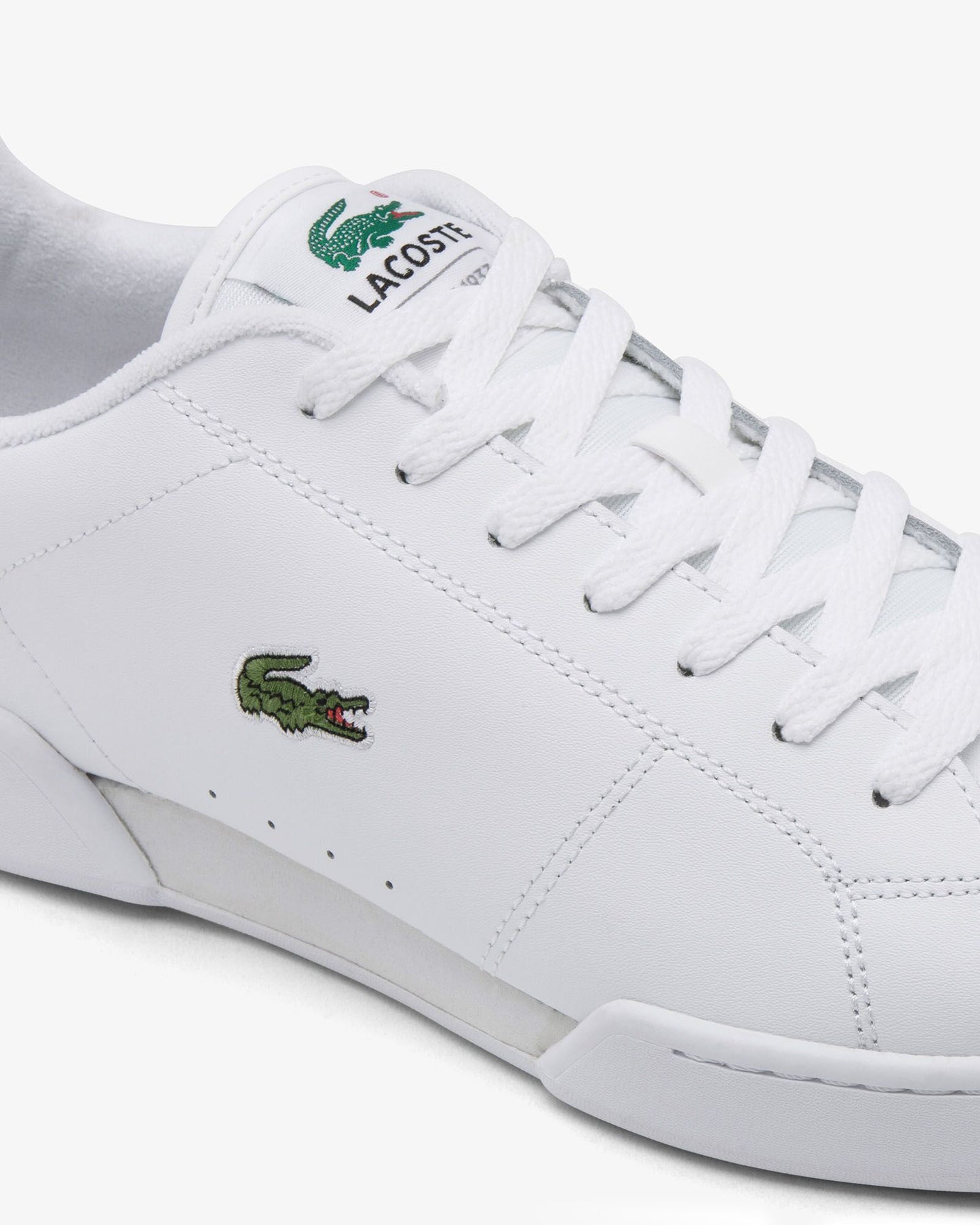 Lacoste Mens Carnaby Cup Sneakers - White/White 21G | CHO | Designer Mens Trainers