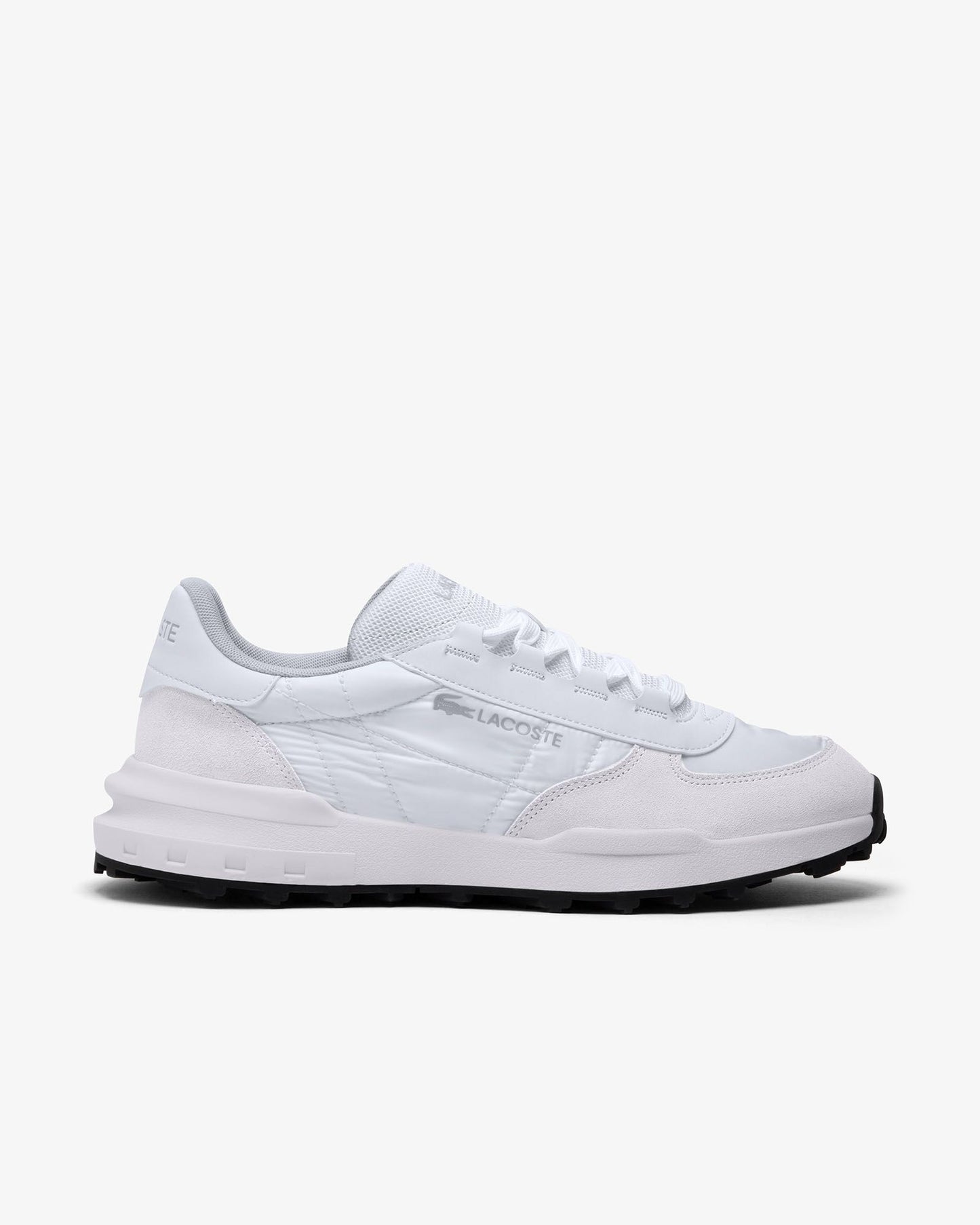 Lacoste Elite Active Evo Mens Trainers - White/Light Grey 14X | CHO | Designer Mens Trainers
