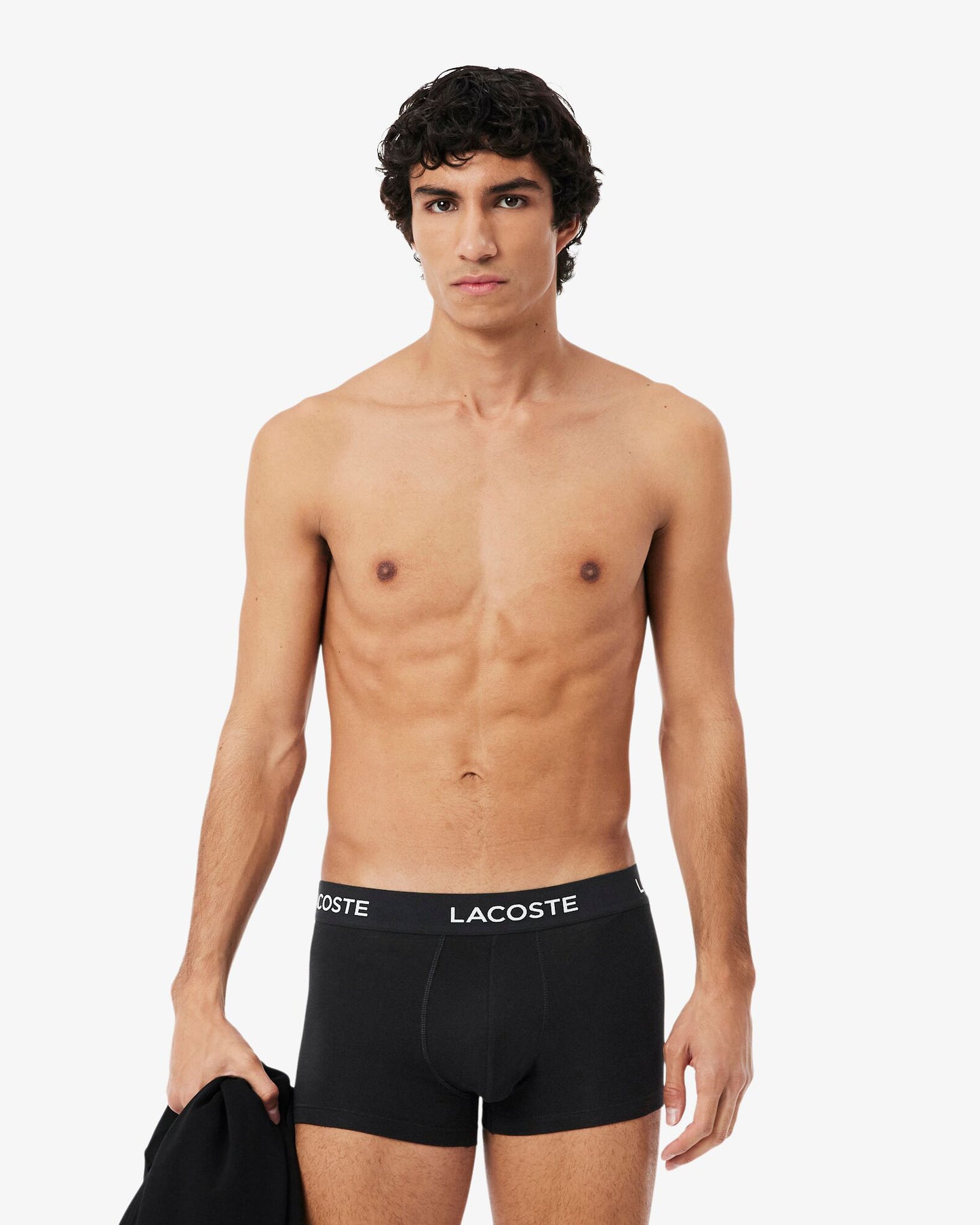 Lacoste 5-Pack Mens Trunks - Black 031
