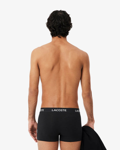 Lacoste 5-Pack Mens Trunks - Black 031