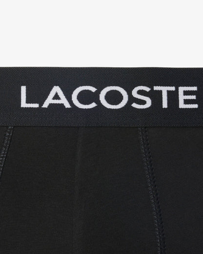 Lacoste 5-Pack Mens Trunks - Black 031