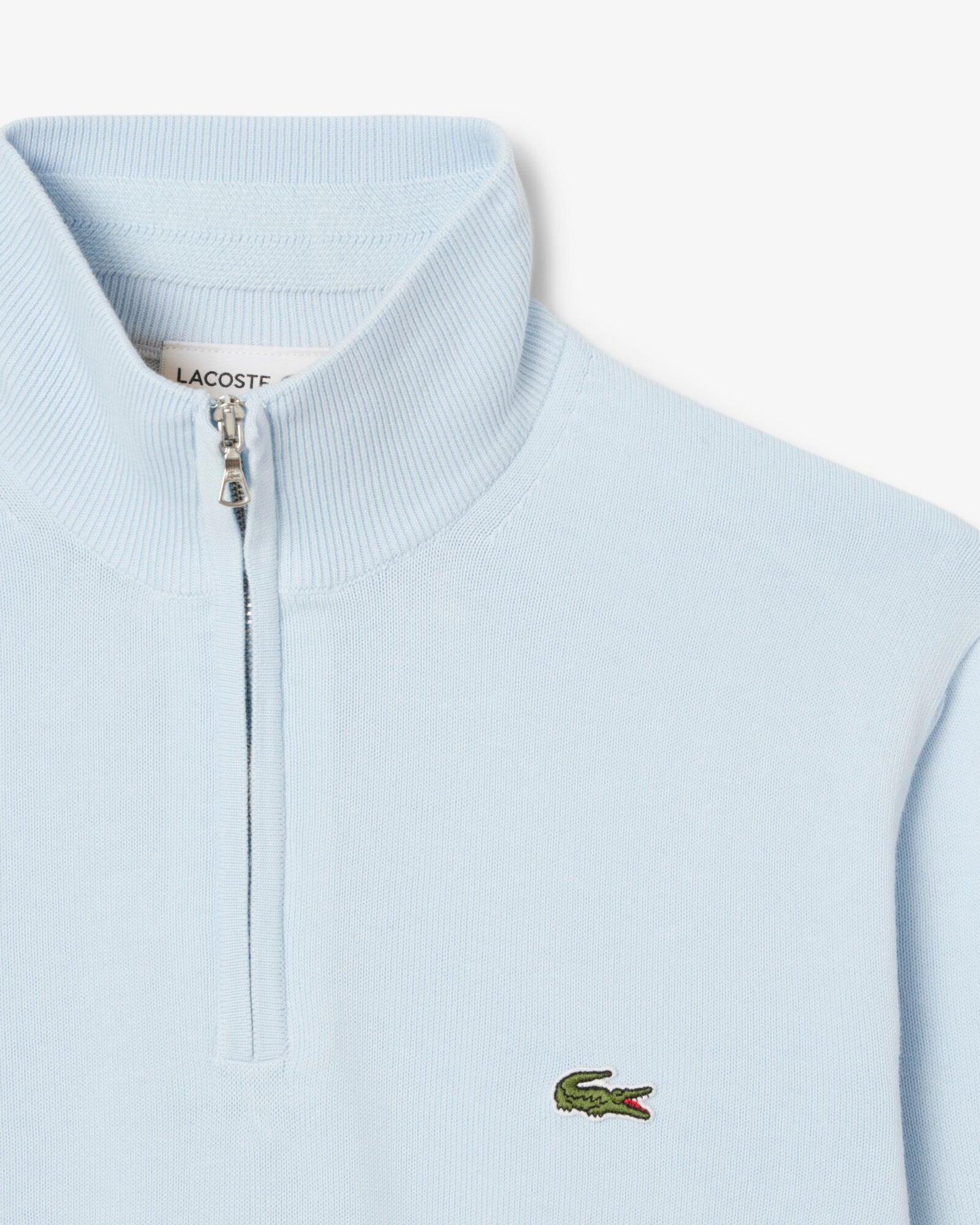 Lacoste Half Zip Logo Mens Sweatshirt - Rill T01