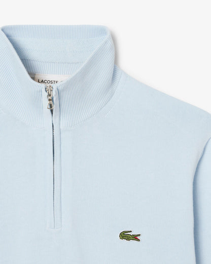 Lacoste Half Zip Logo Mens Sweatshirt - Rill T01