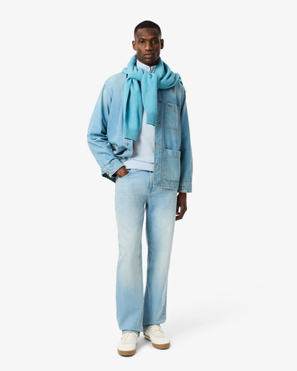 Lacoste Half Zip Logo Mens Sweatshirt - Rill T01