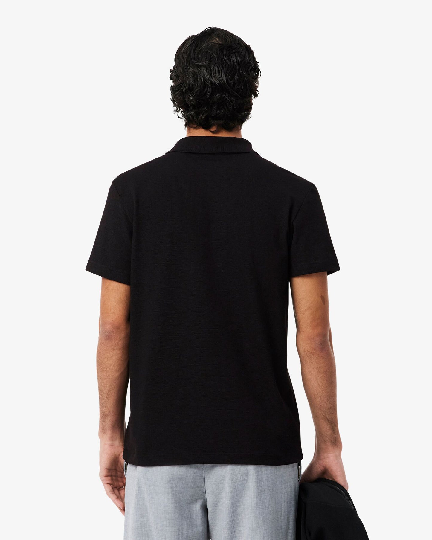 Lacoste Short Sleeved Mens Polo Shirt - Black 031