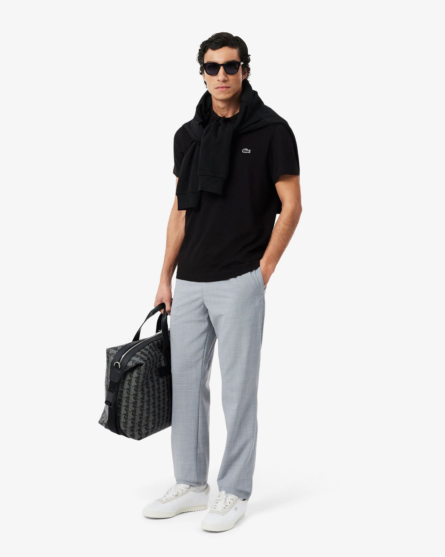 Lacoste Short Sleeved Mens Polo Shirt - Black 031