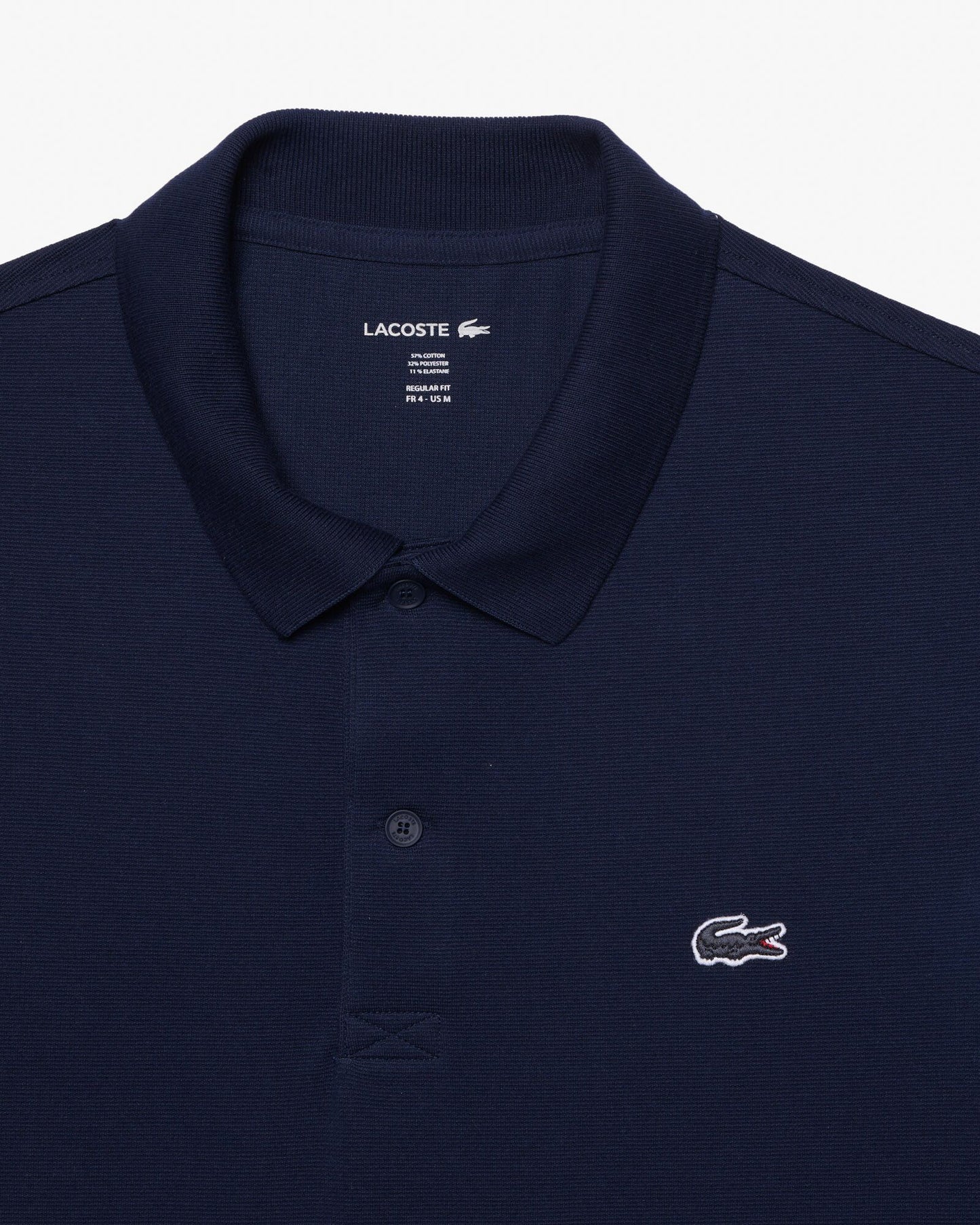 Lacoste Short Sleeved Mens Polo Shirt - Navy Blue 166