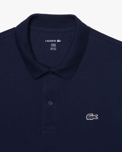 Lacoste Short Sleeved Mens Polo Shirt - Navy Blue 166