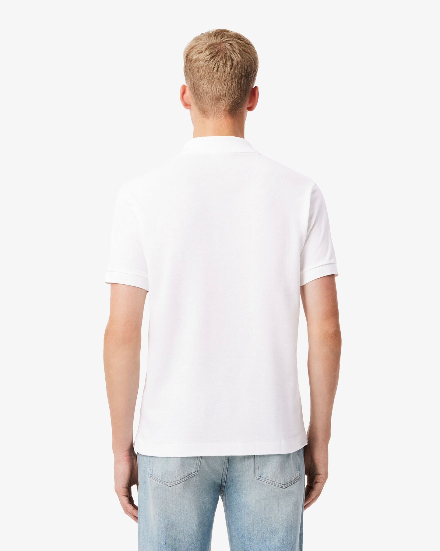 Lacoste Classic Fit L.12.12 Mens Short Sleeve Polo Shirt - White 001