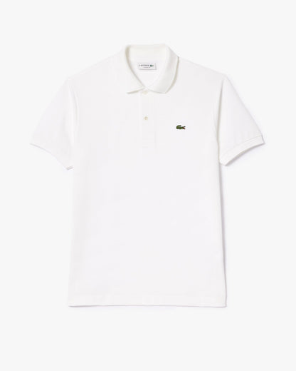 Lacoste Classic Fit L.12.12 Mens Short Sleeve Polo Shirt - White 001