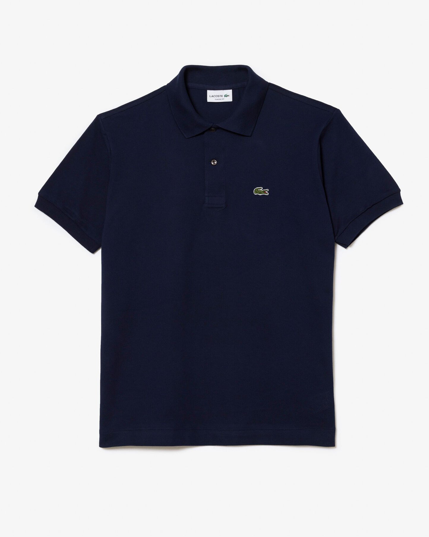 Lacoste Classic Fit L.12.12 Mens Short Sleeve Polo Shirt - Navy Blue 166 | CHO | Designer Mens Short Sleeve Polo Shirts