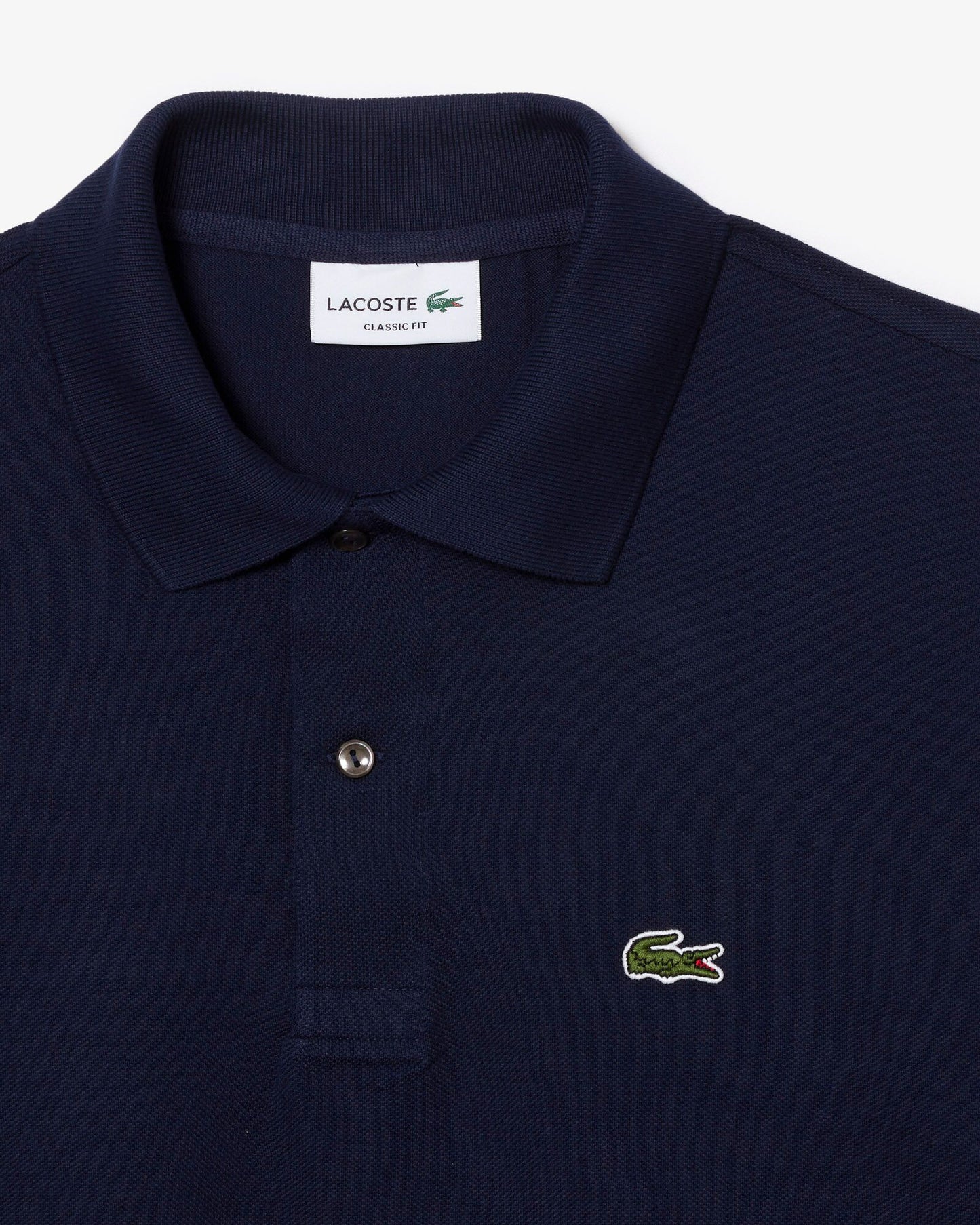 Lacoste Classic Fit L.12.12 Mens Short Sleeve Polo Shirt - Navy Blue 166 | CHO | Designer Mens Short Sleeve Polo Shirts