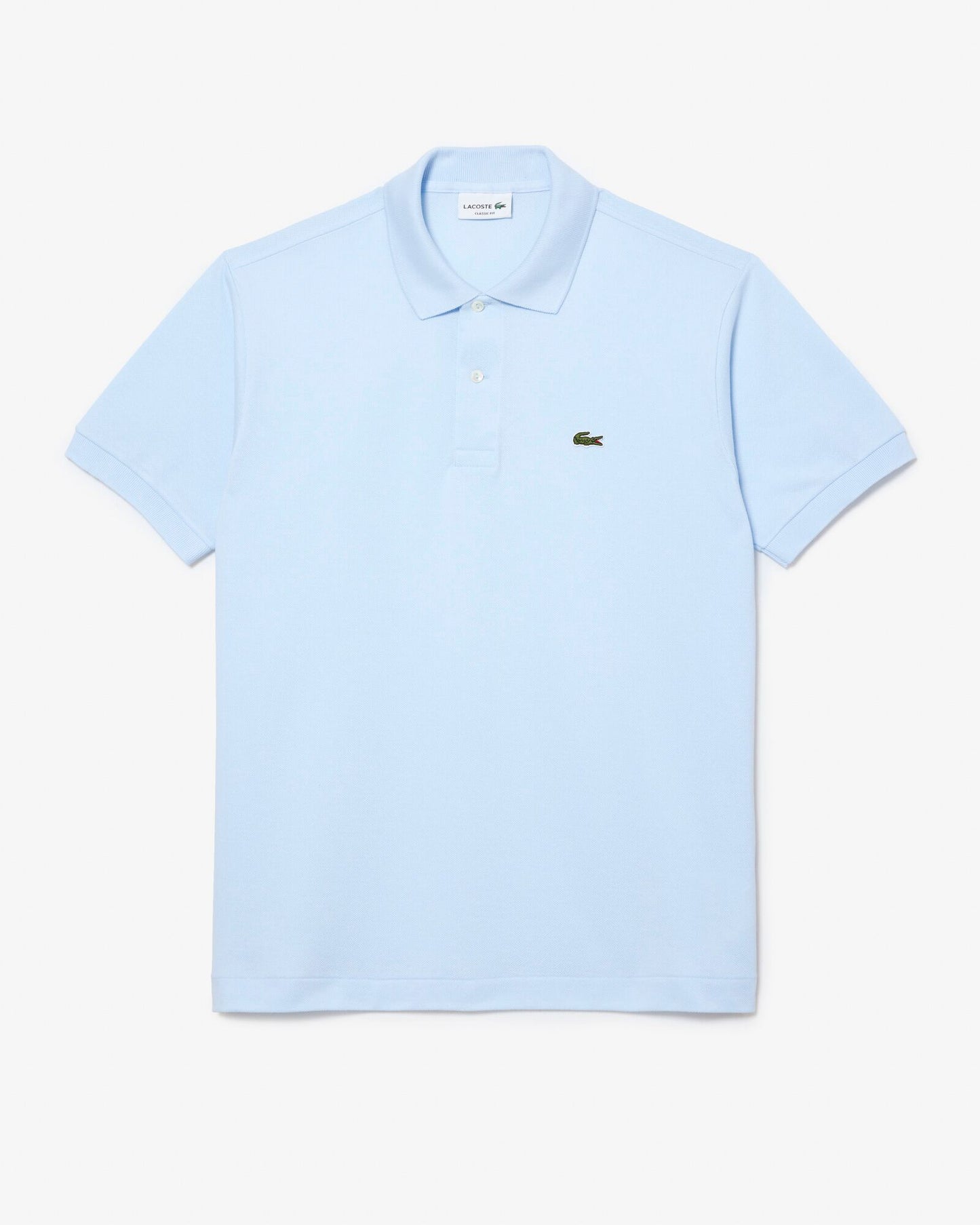Lacoste Classic Fit L.12.12 Mens Short Sleeve Polo Shirt - Light Blue T01 | CHO | Designer Mens Short Sleeve Polo Shirts