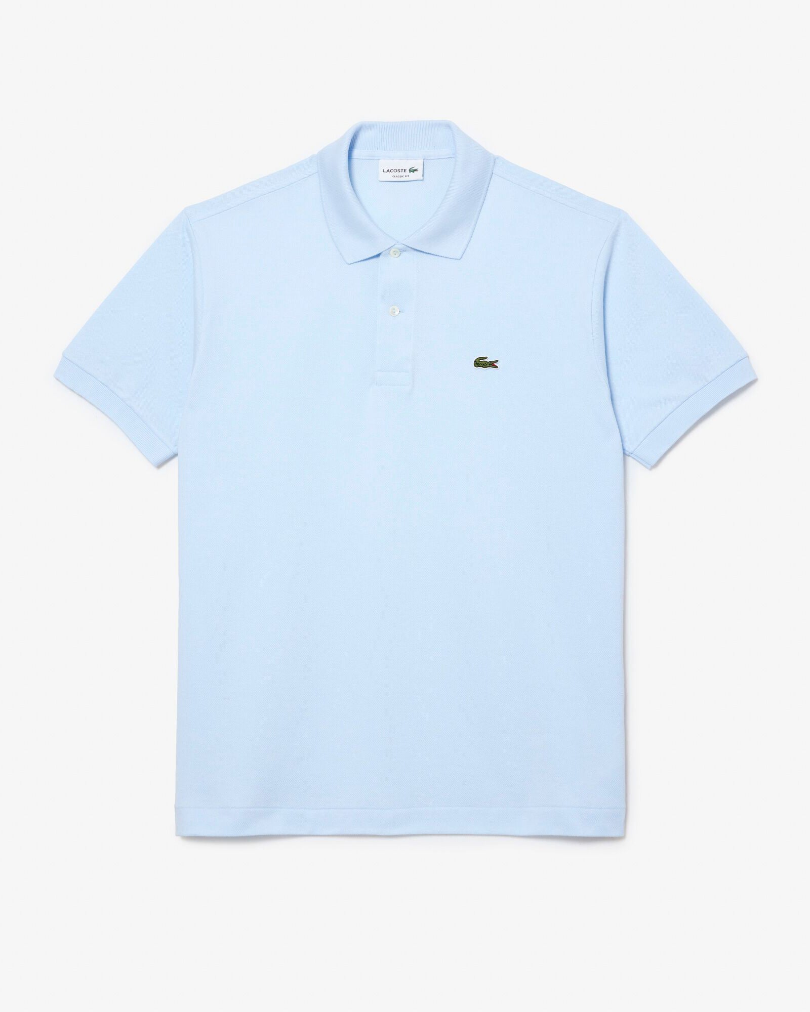 Lacoste Classic Fit L.12.12 Mens Short Sleeve Polo Shirt - Light Blue T01 | CHO | Designer Mens Short Sleeve Polo Shirts