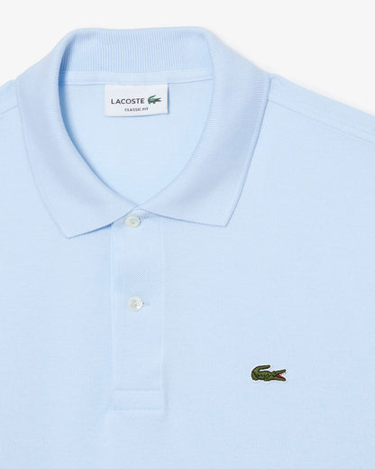 Lacoste Classic Fit L.12.12 Mens Short Sleeve Polo Shirt - Light Blue T01 | CHO | Designer Mens Short Sleeve Polo Shirts