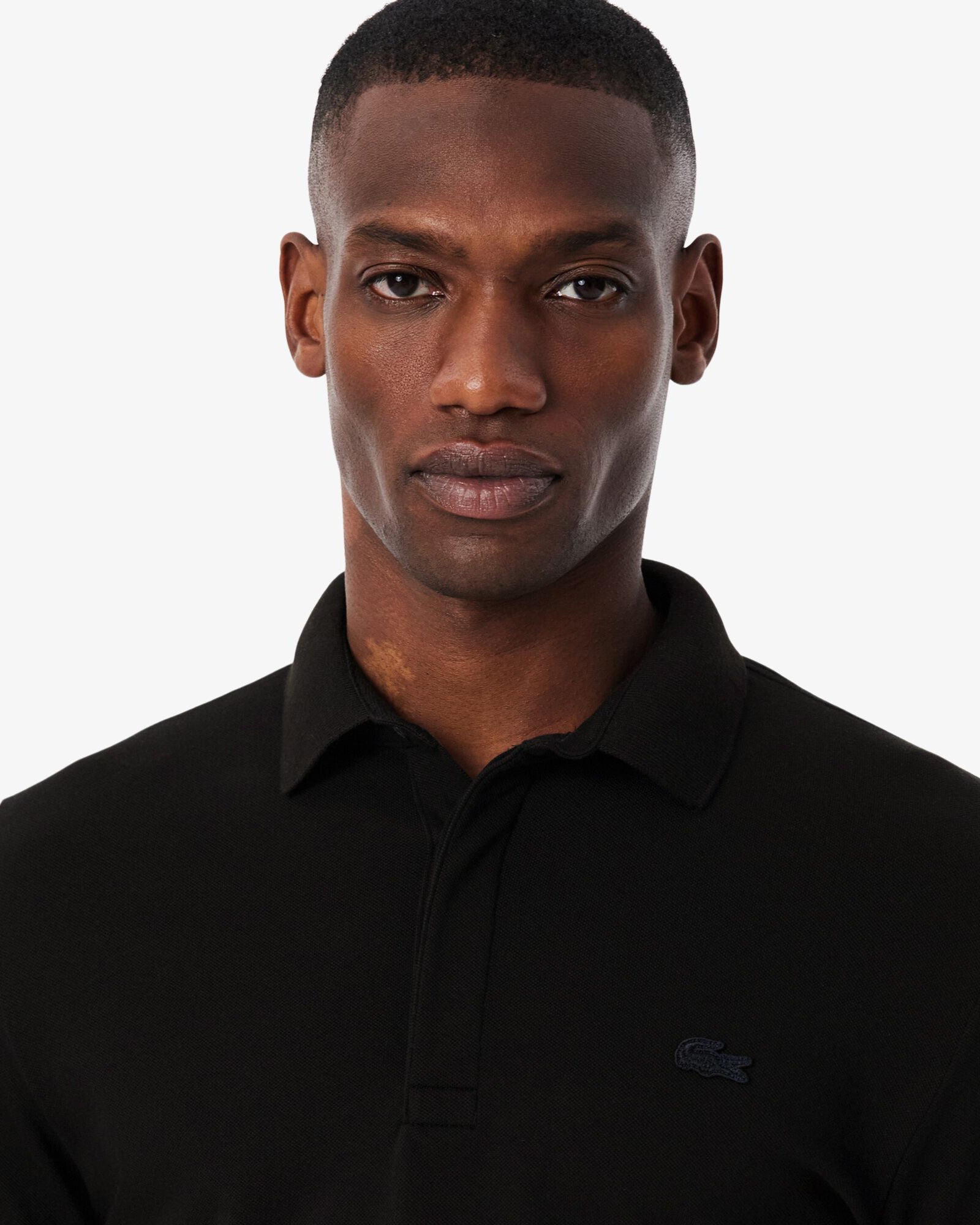 Lacoste Smart Paris Mens Stretch Cotton Polo Shirt - Black 031 | CHO | Designer Mens Short Sleeve Polo Shirts