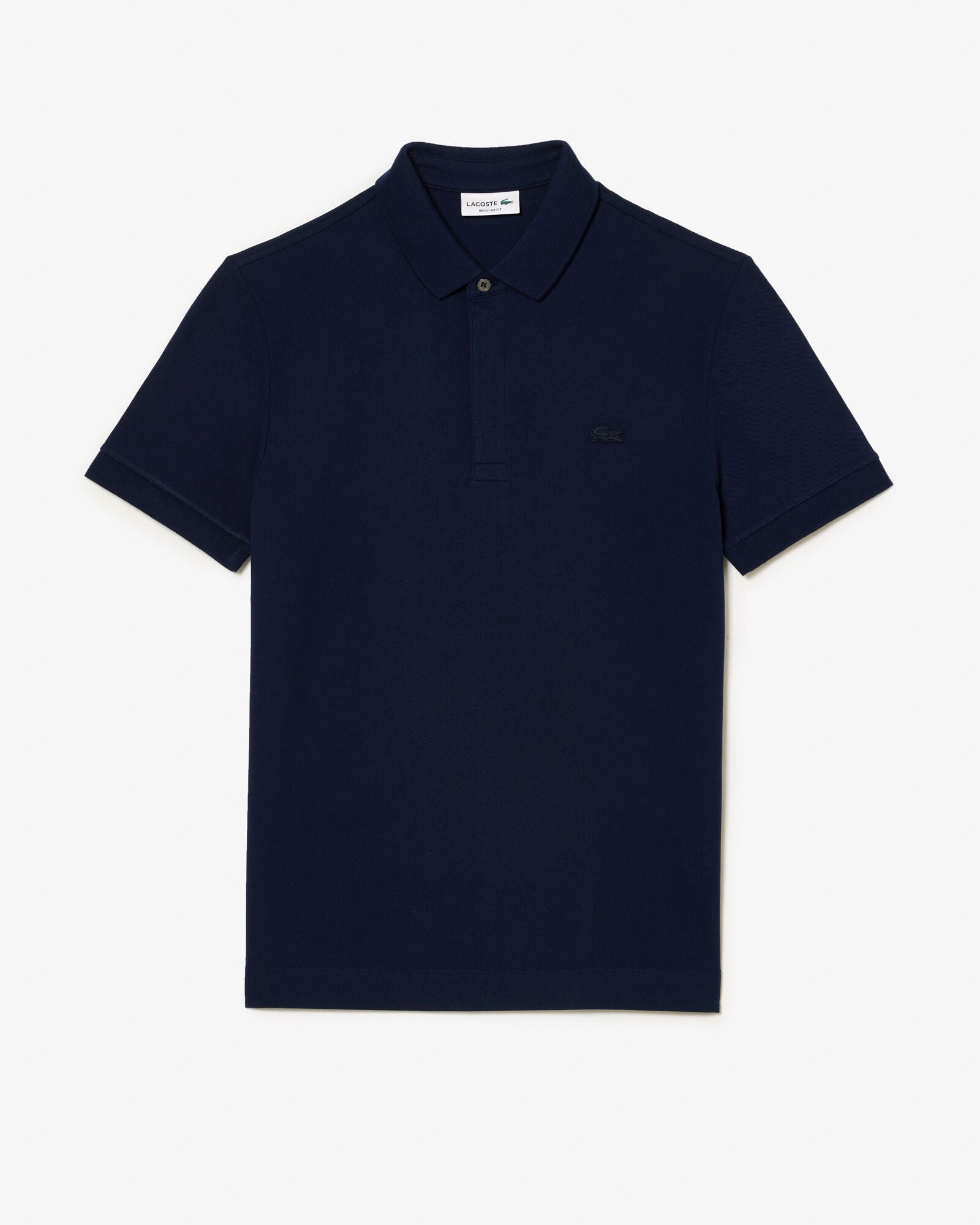 Lacoste Smart Paris Mens Stretch Cotton Polo Shirt - Midnight Blue 166 | CHO | Designer Mens Short Sleeve Polo Shirts