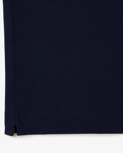 Lacoste Smart Paris Mens Stretch Cotton Polo Shirt - Midnight Blue 166 | CHO | Designer Mens Short Sleeve Polo Shirts