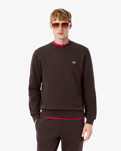 Lacoste Mens Crew Neck Fleece Sweatshirt - Port 0 SKB