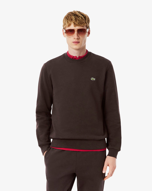 Lacoste Mens Crew Neck Fleece Sweatshirt - Port 0 SKB
