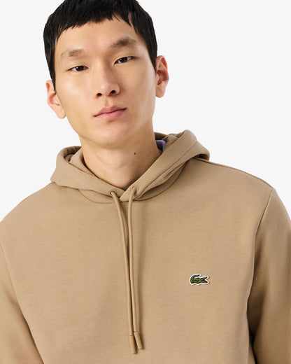 Lacoste Mens Fleece Hoodie - Viennese 02S