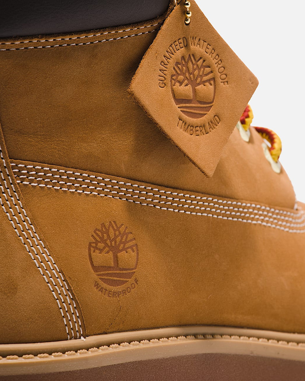 Timberland Stone Street Womens 6-Inch Waterproof Platform Boot - Wheat - CHO - Designer Womens Platform Boots