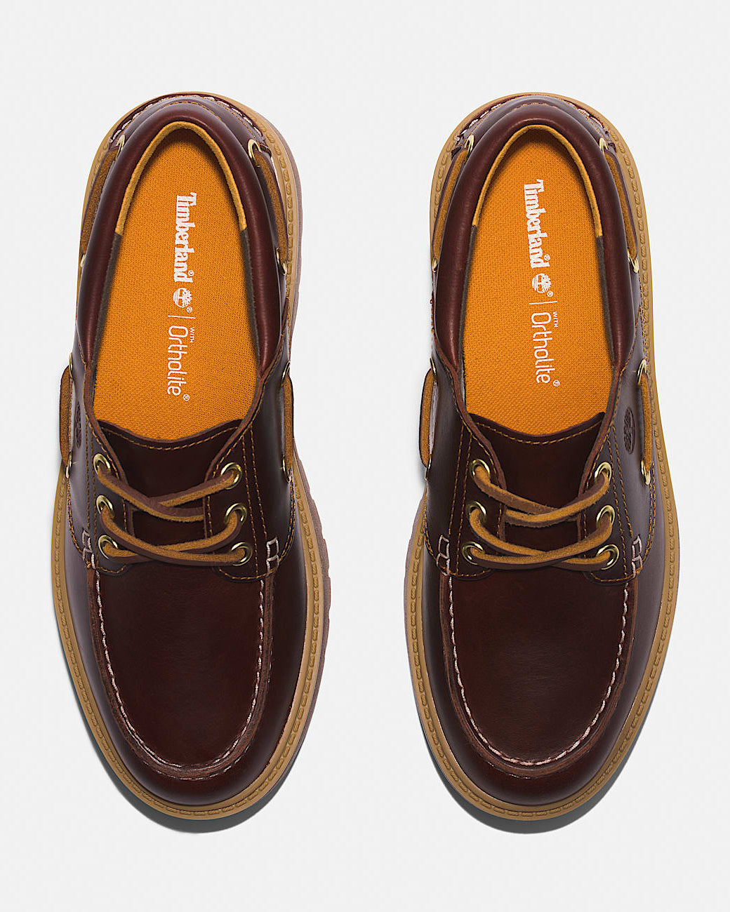 Timberland Stone Street Womens Platform Boat Shoes - Root Beer - CHO - Designer Womens Boat Shoes