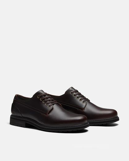 Timberland Stormbucks Mens Full Grain Leather Lace Up Waterproof Shoe - Dark Brown | CHO | Designer Mens Waterproof Shoes