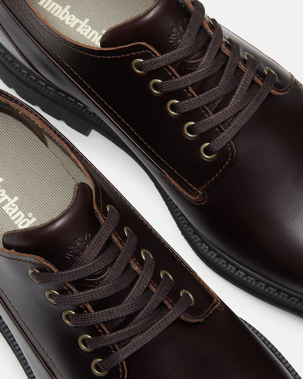 Timberland Stormbucks Mens Full Grain Leather Lace Up Waterproof Shoe - Dark Brown | CHO | Designer Mens Waterproof Shoes