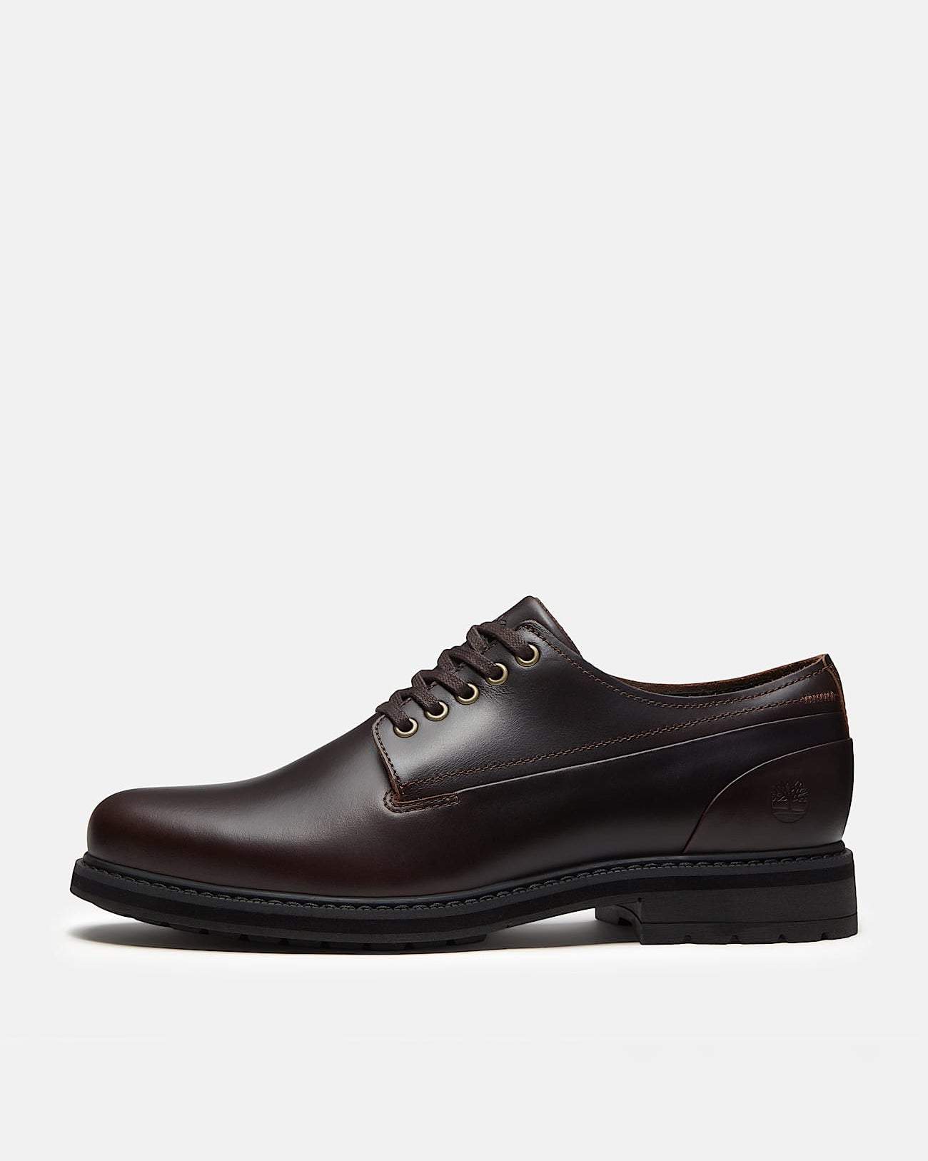 Timberland Stormbucks Mens Full Grain Leather Lace Up Waterproof Shoe - Dark Brown | CHO | Designer Mens Waterproof Shoes