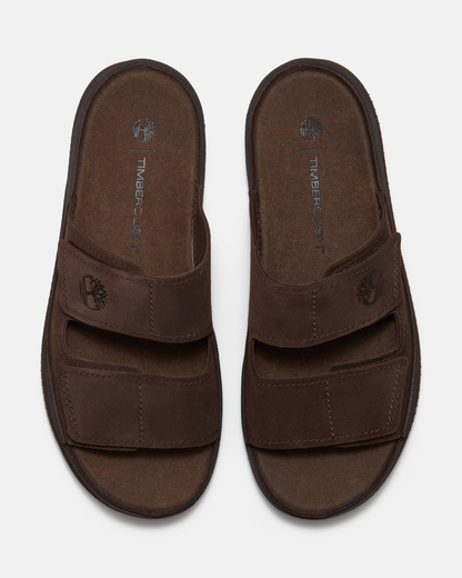 Timberland Casco Cove 2-Strap Mens Sandals - Dark Brown | CHO | Designer Mens Sandals