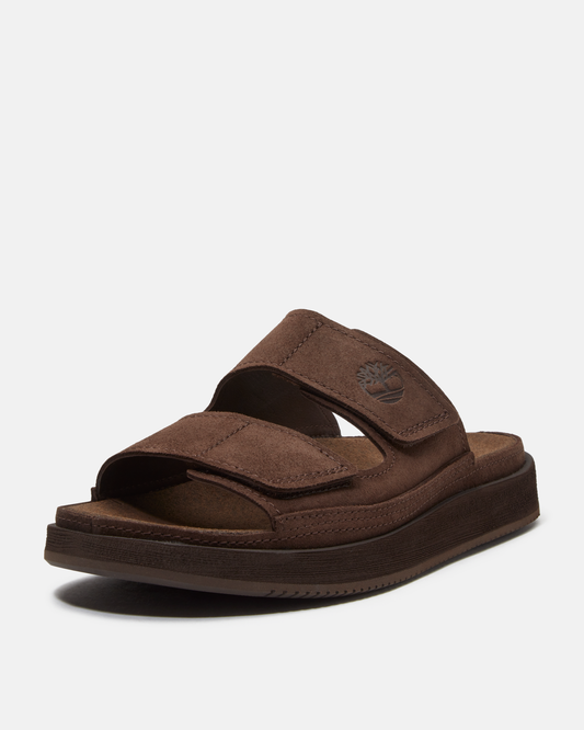 Timberland Casco Cove 2-Strap Mens Sandals - Dark Brown | CHO | Designer Mens Sandals