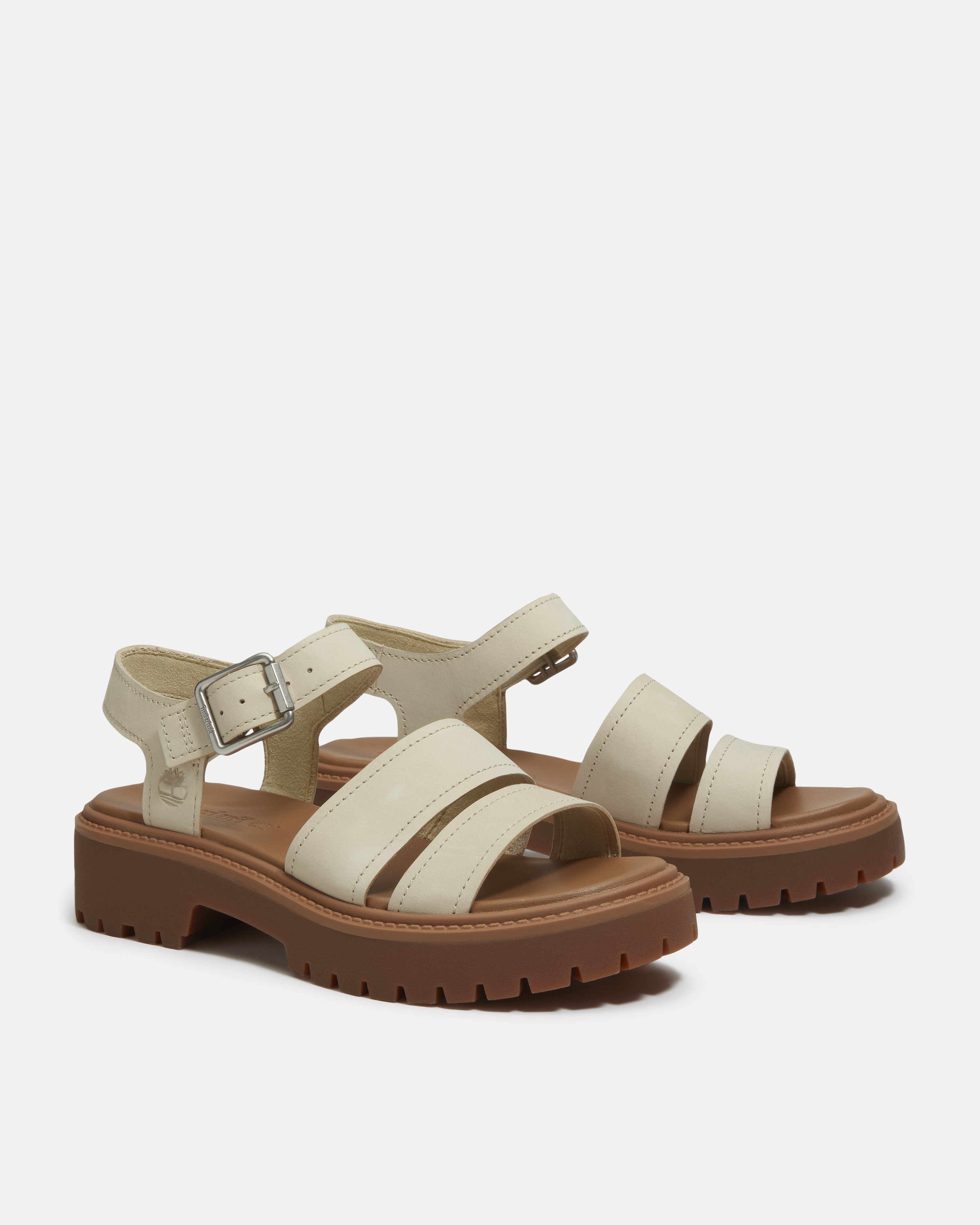 Timberland Stone Street Backstrap Nubuck Womens Sandals - Light Beige – CHO