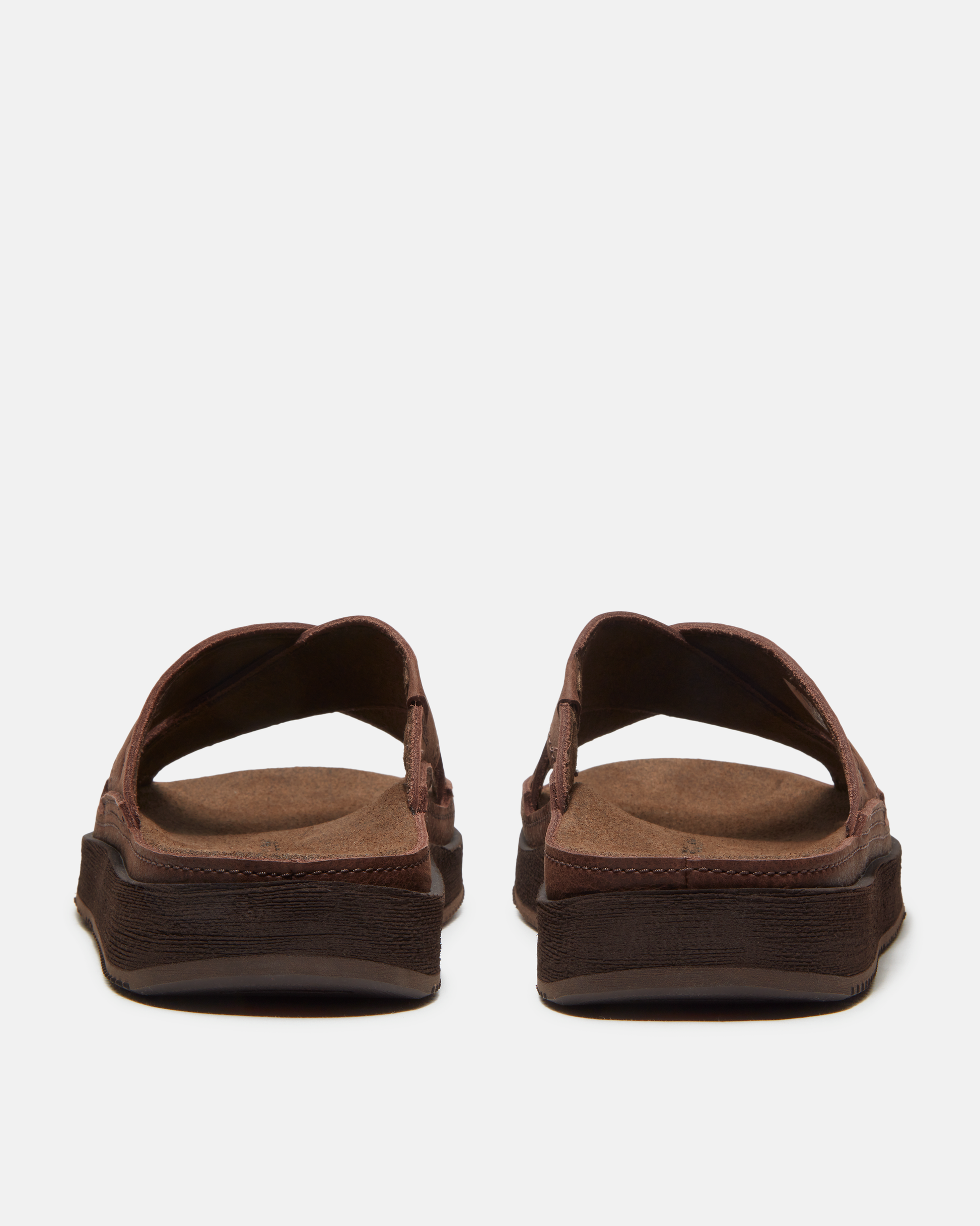 Timberland Casco Cove Cross Strap Full Grain Leather Mens Sandals - Dark Brown | CHO | Designer Mens Sandals