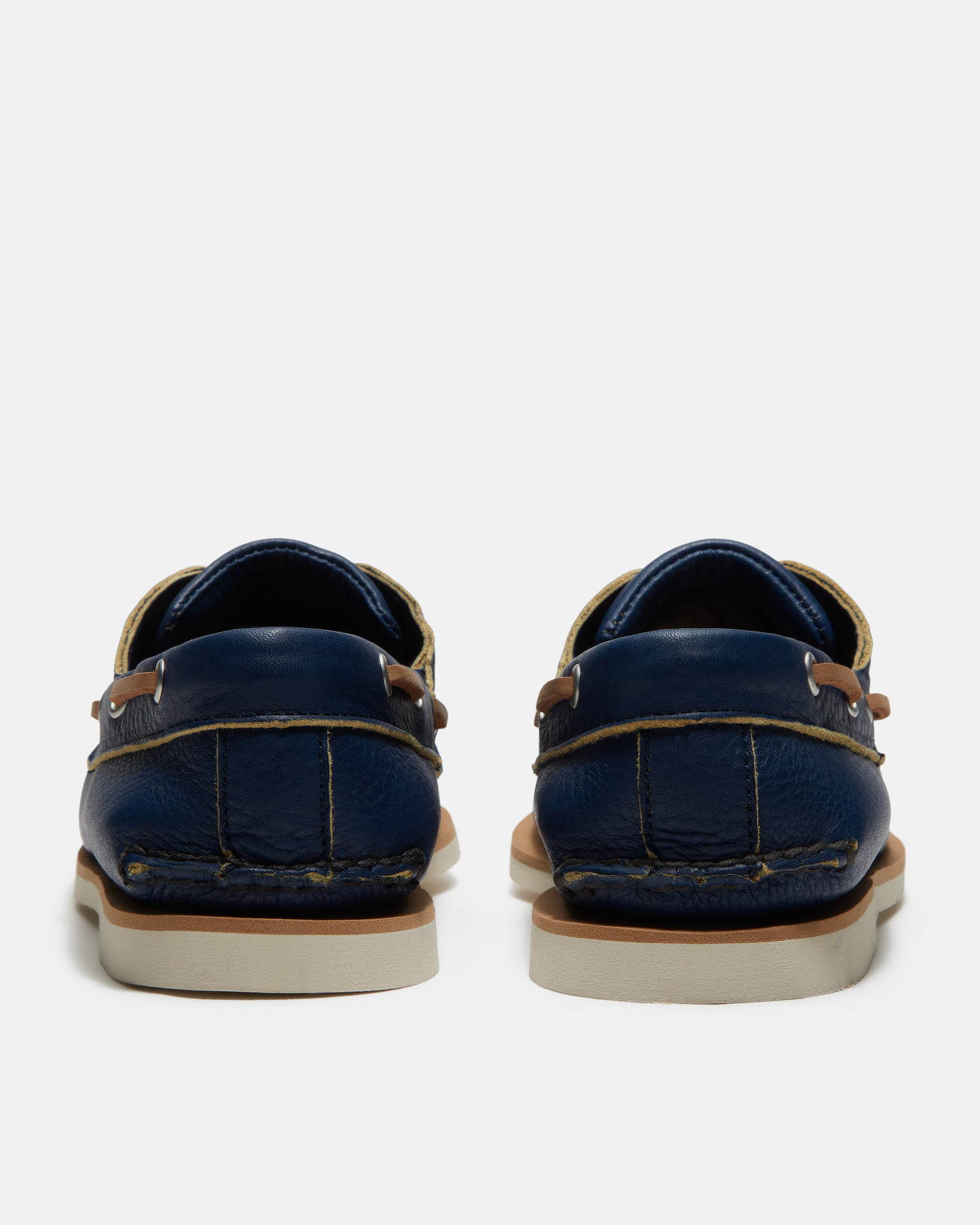 Timberland Mens Full Grain Leather Classic Boat Shoe - Dark Blue | CHO | Designer Mens Boat Shoes