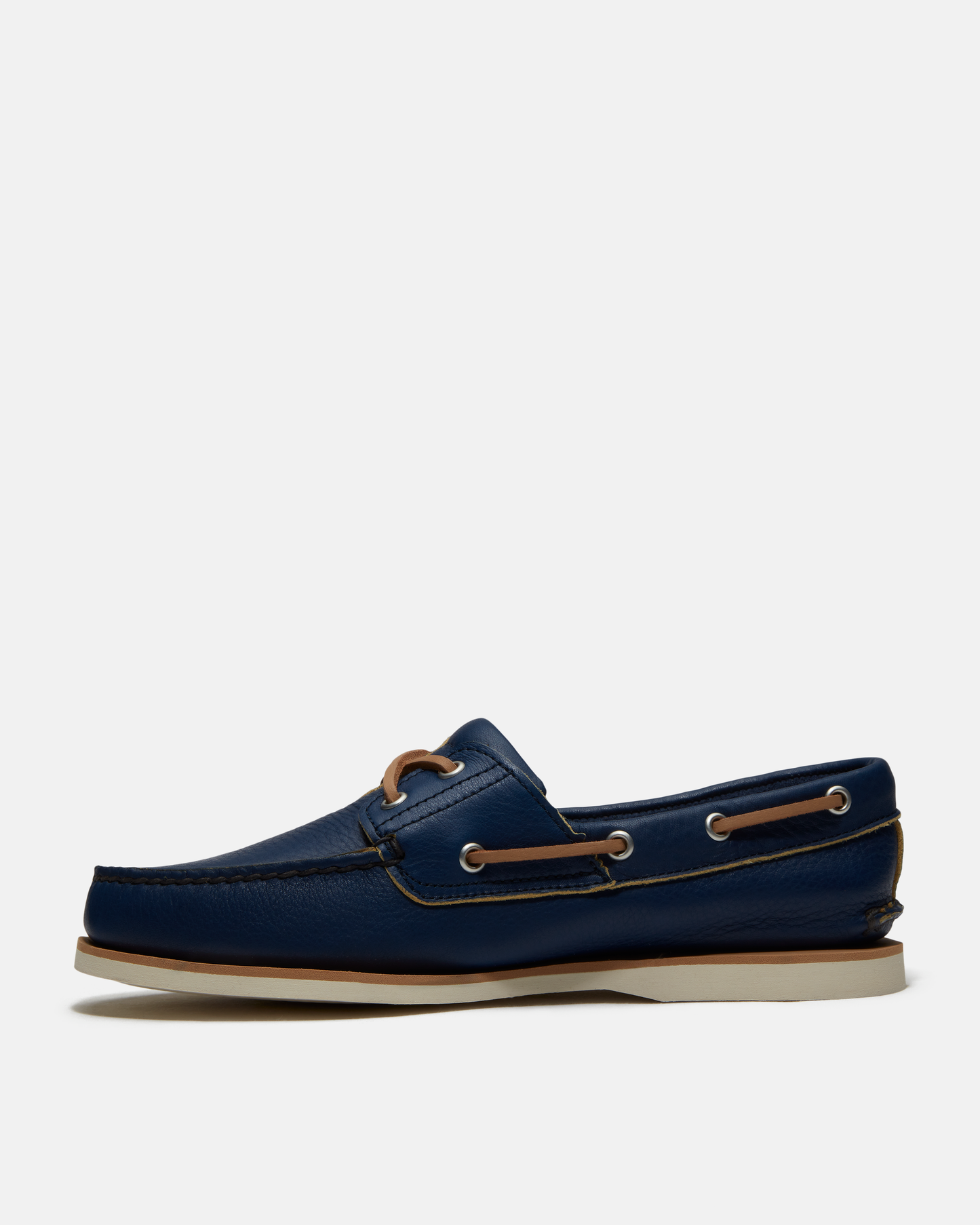 Timberland Mens Full Grain Leather Classic Boat Shoe - Dark Blue | CHO | Designer Mens Boat Shoes