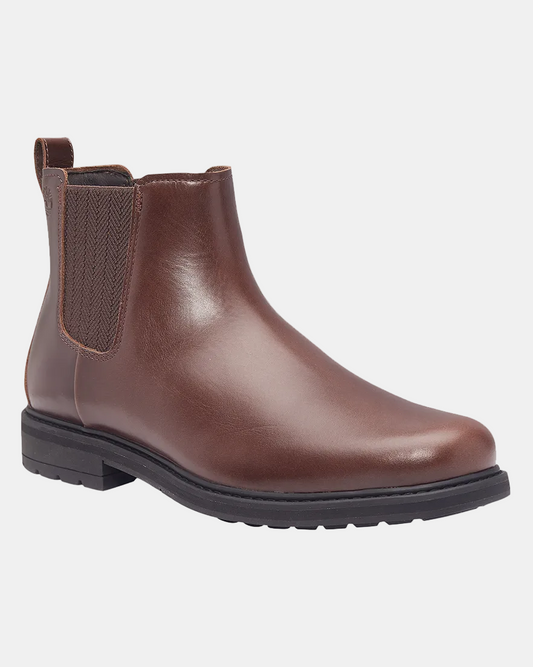 Timberland Stormbucks Mens Full Grain Leather Mid Chelsea Boots - Dark Brown
