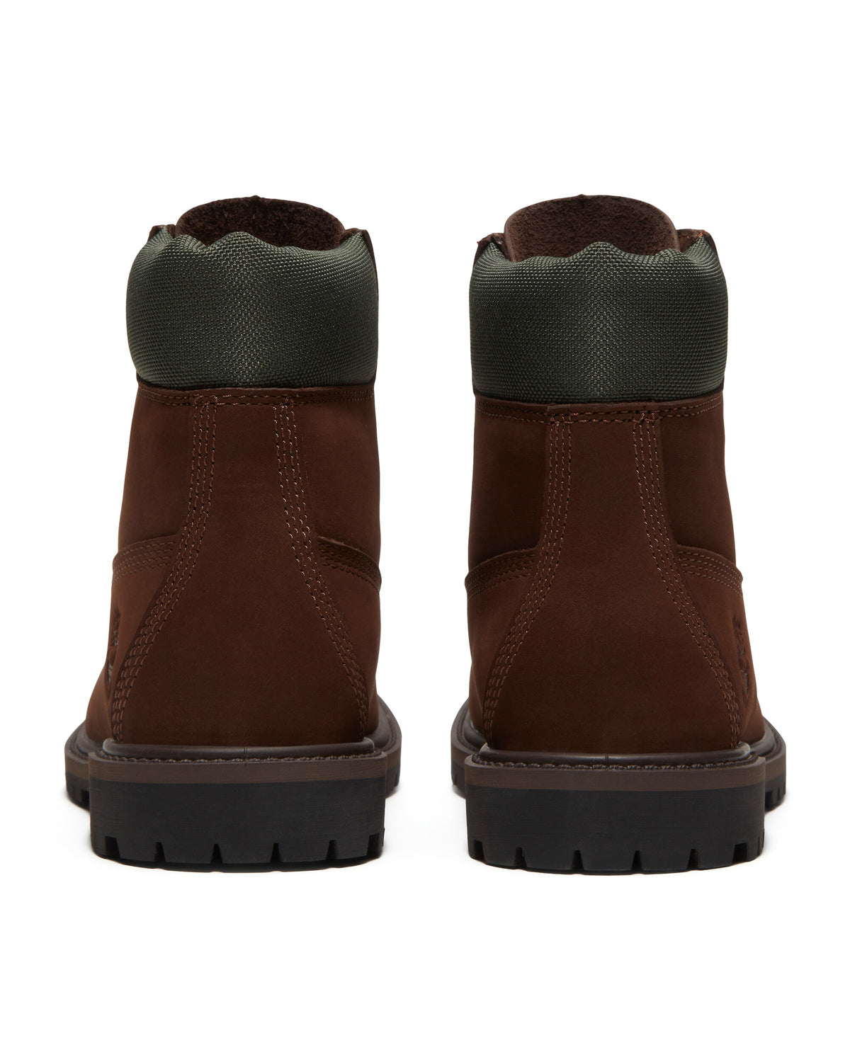 Timberland Womens Premium 6 Inch Waterproof Nubuck Boots - Dark Brown | CHO | Designer Womens Waterproof Boots